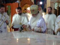 Sfinţirea bisericii parohiale din Bădeuţi