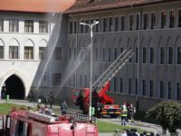 Exerciţiu de evacuare în caz de incendiu
