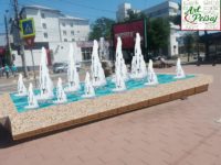 Fântâna arteziană din intersecţia de la „Nordic” a intrat în reparaţii