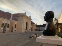 Dezvelirea bustului lui Iancu Flondor de la Alba Iulia