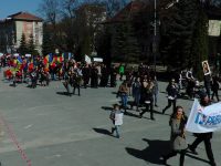 Sute de suceveni au participat şi în acest an la „Marşul pentru viaţă”