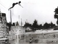 La scăldat în râul Siret