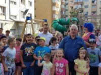 Un nou teren de joacă inaugurat în Burdujeni