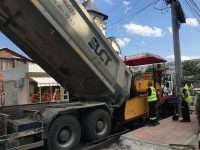 Gheorghe Flutur a verificat lucrările de asfaltare la drumuri judeţene