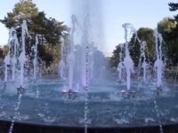 Fântână arteziană muzicală de 60.000 de euro, amenajată cu scop terapeutic, în faţa Spitalului Judeţean