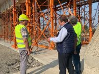 Preşedintele CJ a inspectat lucrările de la podul de la Vereşti