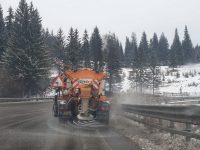 Circulaţia pe drumurile naţionale s-a desfăşurat fără probleme
