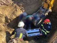 Un muncitor a fost surprins de un mal de pământ
