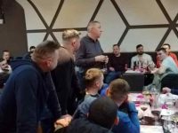 Întâlnire de lucru, la Bruxelles, a primarului comunei Moara cu peste 100 de locuitori ai comunei aflaţi la muncă în Belgia