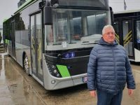 Primarul Ion Lungu a văzut autobuzele electrice care vor ajunge la Suceava în septembrie