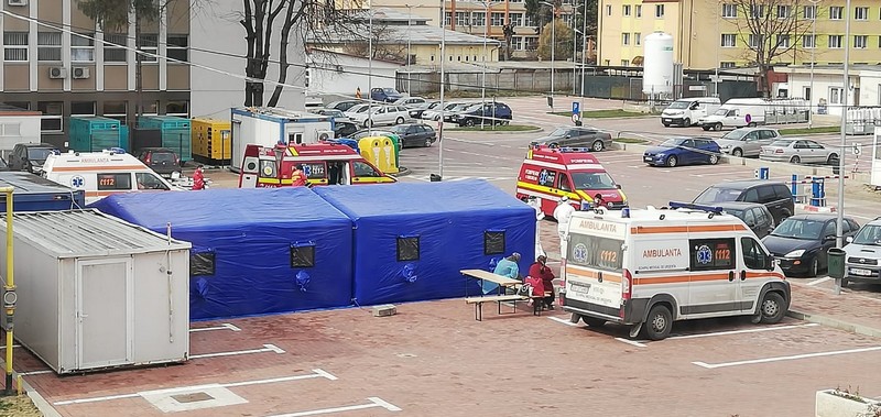 Peste 900 de scări de bloc au fost deja dezinfectate