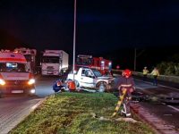 Accident cumplit la ieşirea din Gura Humorului spre Frasin