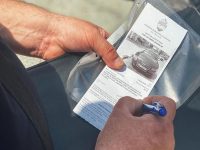 Nota de constatare imprimată pe loc, cu tot cu fotografia martor