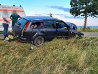 Accident grav pe şoseaua spre Aeroportul Suceava