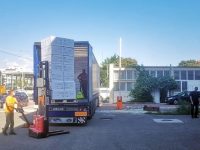 Peste 4,5 milioane de măşti medicale pentru persoanele defavorizate au ajuns ieri la Suceava