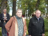 Ilie Luceac şi Alexandrina Cernov la o ediţie „Labiş” la Mălini