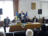 Mihai Burduja la o lansare de carte de Artemisia Ignătescu vorbind despre autoare