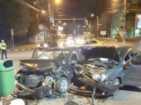 Accident rutier lângă sediul Primăriei Suceava