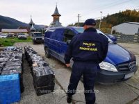 Ţigări de contrabandă de aproape 500.000 de lei, confiscate în urma a două urmăriri în trafic
