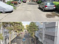 S-au finalizat lucrările de modernizare a străzii Avântului şi amenajarea a 112 locuri de parcare