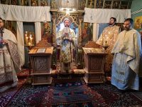 Sf. Liturghie arhierească în Parohia Iaz