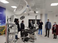 Preşedintele regiunii Cernăuţi, Ioan Muntean, a discutat cu Gheorghe Flutur despre proiectele transfrontaliere comune şi a vizitat Spitalul Judeţean