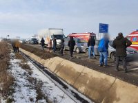 Cauza accidentului în lanţ de la Şcheia a fost nepăstrarea distanţei în mers