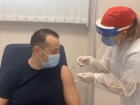 Viceprimarul Lucian Harşovschi s-a vaccinat împotriva Covid-19