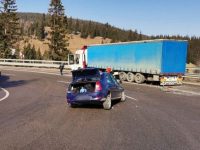 Accident rutier cu trei răniţi