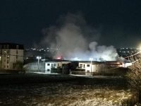 Incendiu cu degajare mare de fum la sauna unei săli de sport