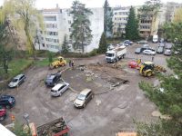 Se reamenajează parcarea de reşedinţă din zona Bazin