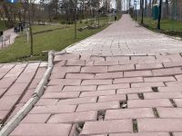 Foişorul cultural din zona de agrement Tătăraşi a luat apă