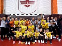 Minaur Baia Mare, cu antrenorul Costică Buceschi şi Anca Polocoşer, jucătoare, la cel mai bun sezon din istorie