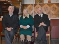 Ilie Popescu impreuna cu sora si fratele