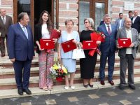 Patru personalităţi care au contribuit decisiv la deschiderea noului spital fălticenean