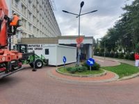 Zece noi containere pentru extinderea punctelor de triaj ale spitalelor din judeţ