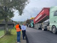 Gheorghe Flutur a verificat lucrările la drumul care va face legătura dintre zona de nord a judeţului şi viitoarea autostradă A 7