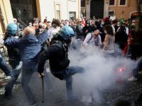 Proteste în Italia împotriva măsurilor restrictive