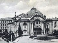 Clădirea Teatrului din Cernăuţi, imagine de epocă
