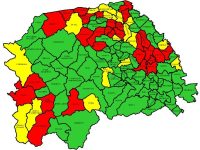 Municipiul Suceava a intrat în zona roşie