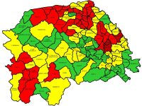 Cu rată de infectare 3,31 la mie, judeţul Suceava a intrat în zona roşie