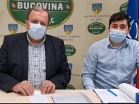Gheorghe Flutur a semnat contractul de execuţie a modernizării drumului Mălini – Borca
