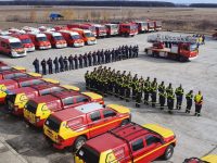 Un important transport de ajutoare din Franţa pentru Ucraina a ajuns în Centrul logistic european de la Suceava