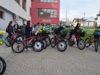 31 de cadre medicale de la Spitalul Municipal Fălticeni vin la serviciu cu bicicleta