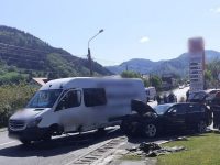 Cinci răniţi într-un accident produs la Câmpulung Moldovenesc