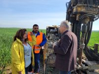 Prima foreză pentru tronsonul Suceava – Siret al autostrăzii A7 a început prospecţiunile