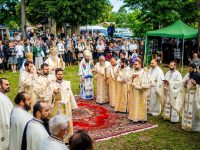 Momente de bucurie duhovnicească la hramul Bisericii Mănăstirii „Duminica Tuturor Sfinţilor” Părhăuţi, la cinci secole de la sfinţire