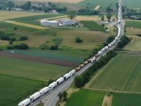 Trafic dublat de camioane în frontiera de la Siret
