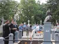 Asociaţia „Fălticeni Cultural” a restaurat mormântul monument istoric al lui Nicolae Gane de la Iaşi