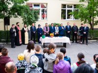 Gheorghe Flutur a transmis un gând bun elevilor şi să se bucure de o legătură apropiată cu profesorii